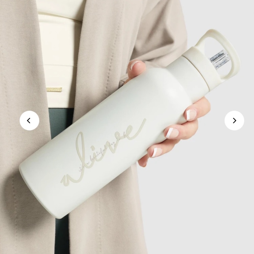 Whitney Simmons x Gymshark water bottle